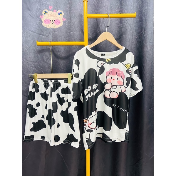 Đồ ngủ bò sữa cho người lớn từ 30 ký đến 70 ký | BigBuy360 - bigbuy360.vn