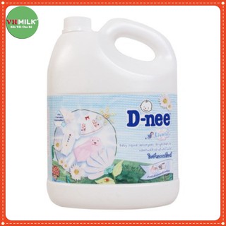 Can Nước giặt xả D-nee 3L trắng, hồng, xanh, tím