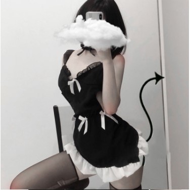 Váy ngủ cosplay y tá sexy