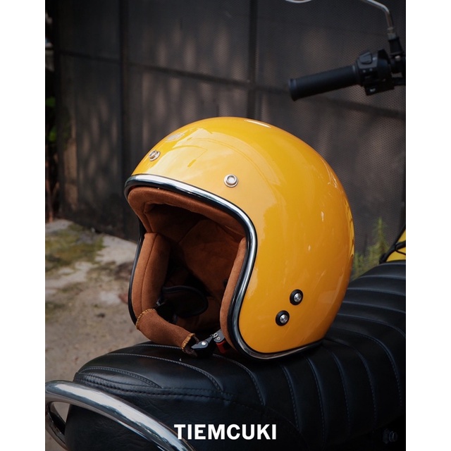 Nón bảo hiểm Kraft Helmet - Sunshine - Vintage Motocycle