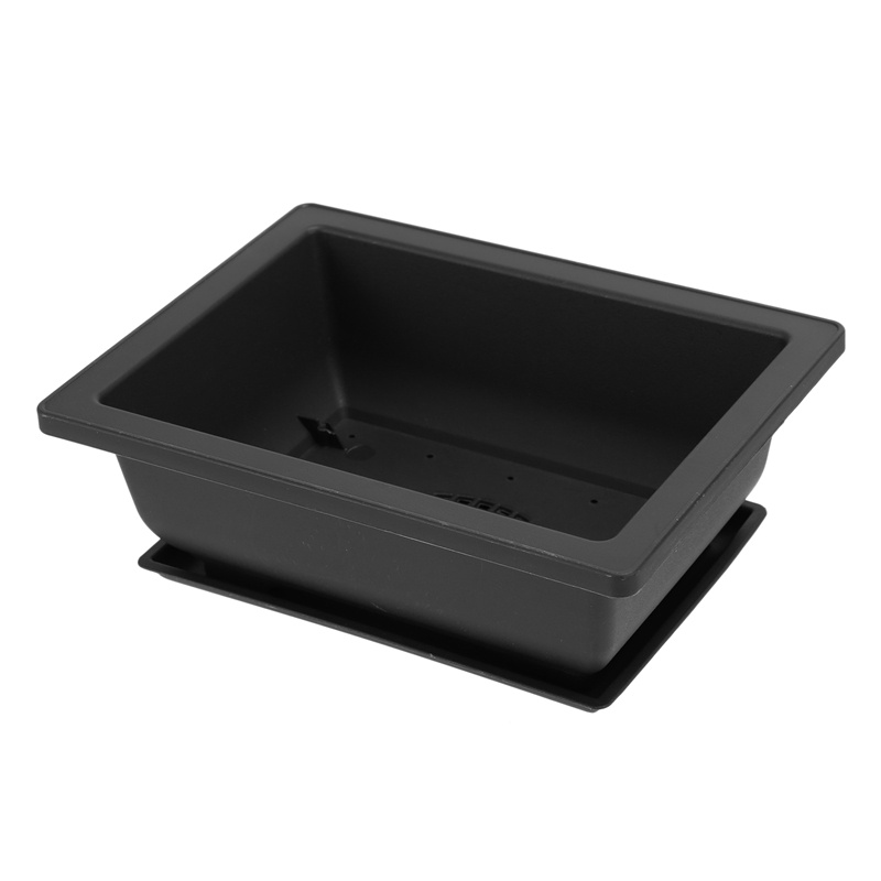 Bộ 10 Chậu Trồng Cây Bonsai Bằng Nhựa Kích Thước 16.5X12cm Trang Trí Phòng Khách / Sân Vườn / Ban Công