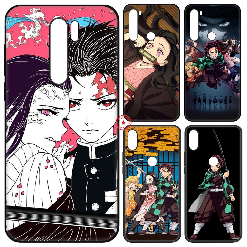 Ốp điện thoại silicone in hình Kimetsu no Yaiba dễ thương cho Xiaomi Redmi Note 8 7 6 5 Pro 5A Prime