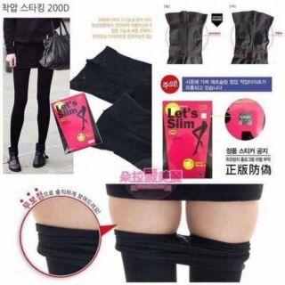 Quần tất thon chân let's slim