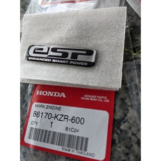 Tem ESP Honda Thailand (dán nắp lọc gió)