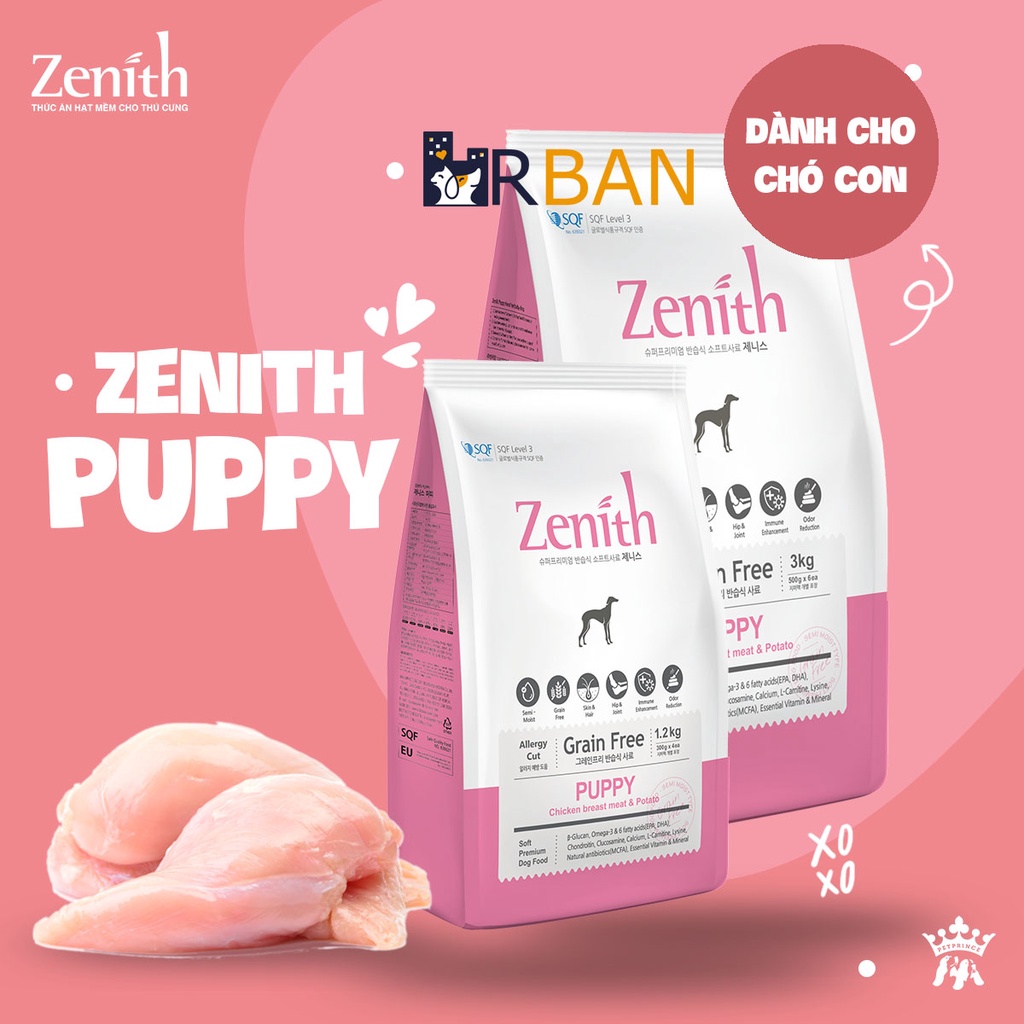 1.2KG_THỨC ĂN HẠT MỀM CHÓ CON ZENITH PUPPY