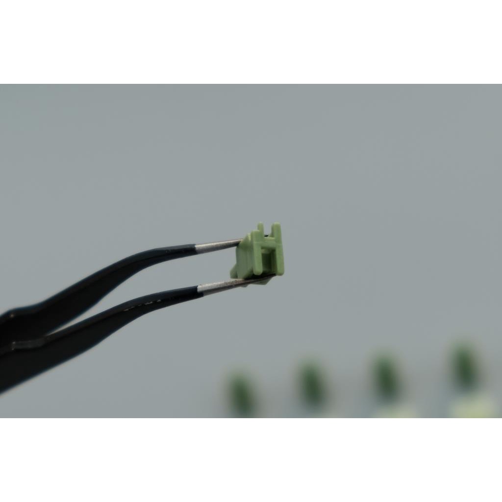 Bộ Ổn Định Bàn Phím Cơ Màu Trà Xanh Mạ Vàng 6.25u 2u