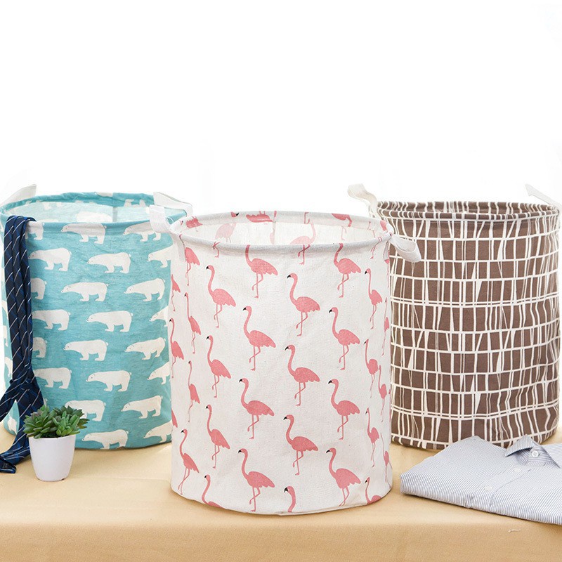 Giỏ Vải Đựng Đồ Đa Năng, Sọt Vải Để Quần Áo, Chống Thấm Nước 88088 SHOP KHO TỔNG88