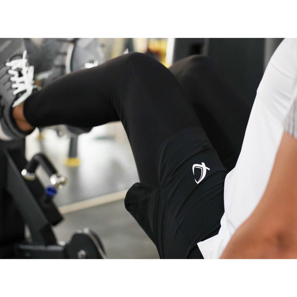 Quần TẬP gym nam dài 2 lớp cao cấp