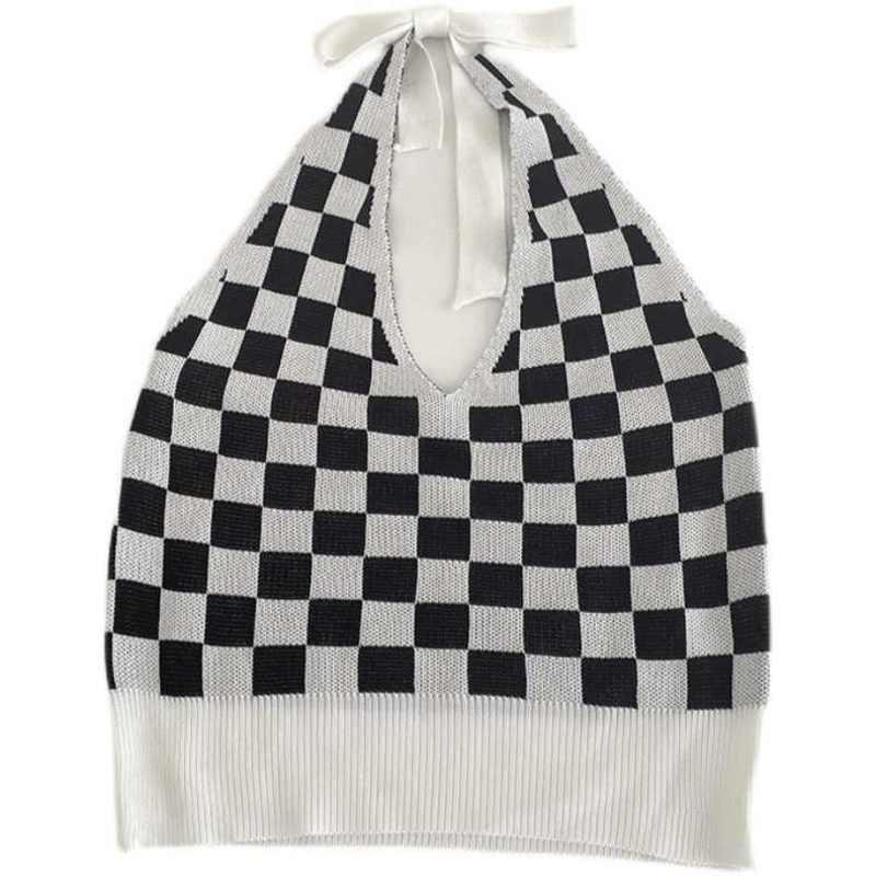 Áo Yếm Nữ Kẻ Caro Phiên Bản Hàn Quốc Siêu Hot Siêu Mỏng