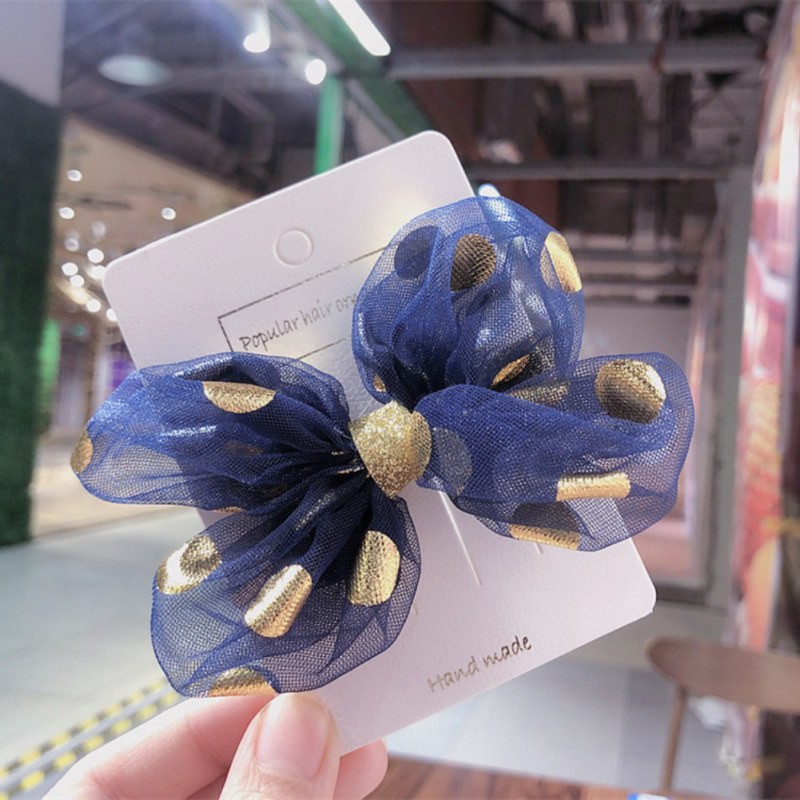 Kẹp tóc nơ xinh xắn thời trang cho bé gái