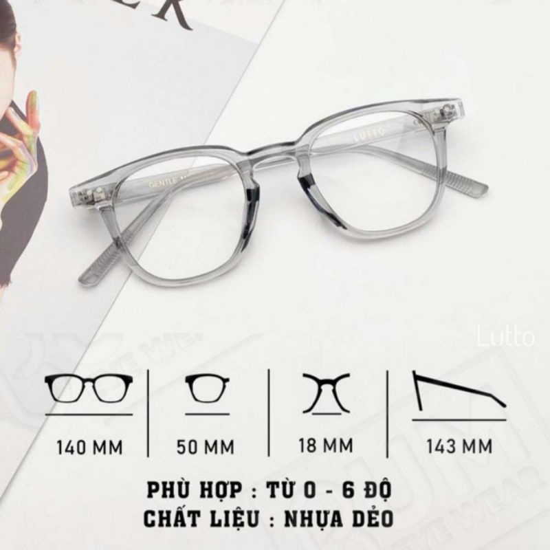 KÍNH SIÊU HOT LU.TO + CẮT CẬN LOẠN THEO YÊU CẦU