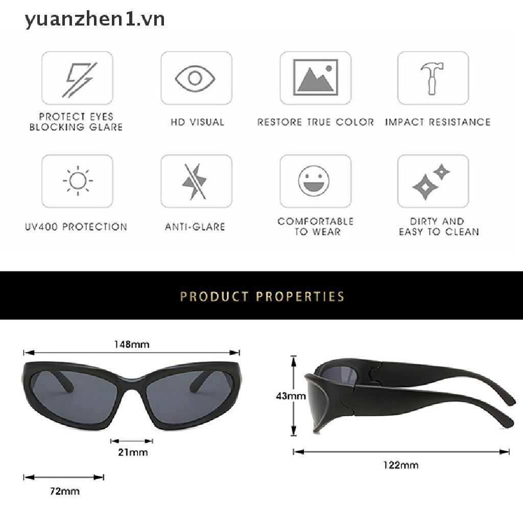 Kính Mát Tráng Gương Thời Trang Sang Trọng Cho Nam Nữ