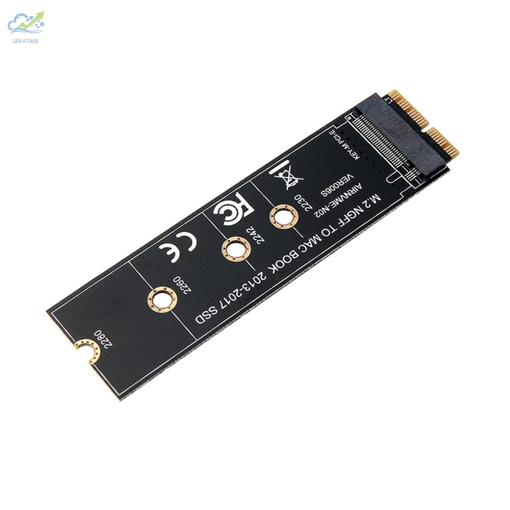 Card Chuyển Đổi M.2 Nvme Ssd Cho Macbook Air Pro 2013 2014 2015 2016 2017