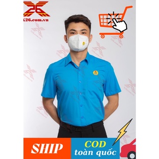 Áo sơ mi Tiêu chuẩn Nam ngắn tay Công Đoàn