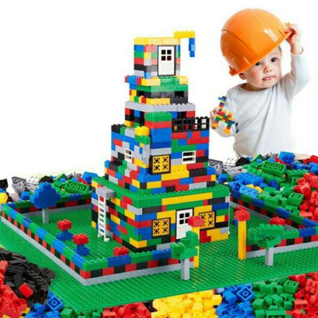 Bộ đồ chơi trẻ em Nego 1000 chi tiết, kích thích sự sáng tạo của trẻ