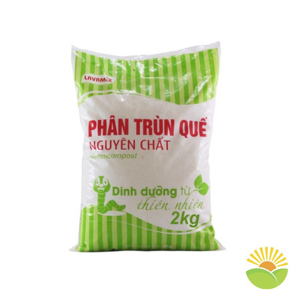 Phân Trùn Quế LAVAMIX, Bổ Sung Dinh Dưỡng, Cải Tạo Đất 2kg
