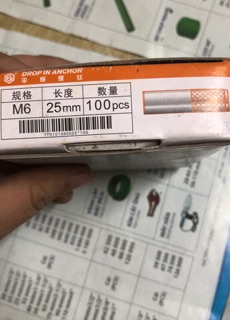 Nở bắt Ty ren thạch cao M6-m12