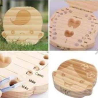 Hộp đựng lưu giữ răng sữa cho bé