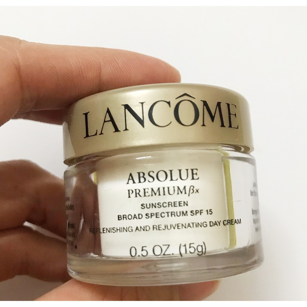 Kem dưỡng Lancome Absolue Premium βx SPF15 trẻ hóa da (ngày, nắp vàng) 15ml