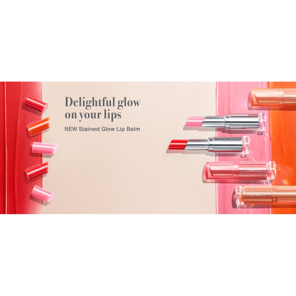 [LANEIGE] Stained Glow Lip Balm (3Colors)