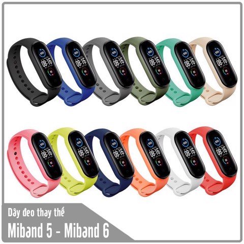 Dây thay thế cho vòng Mi band 6 và 5