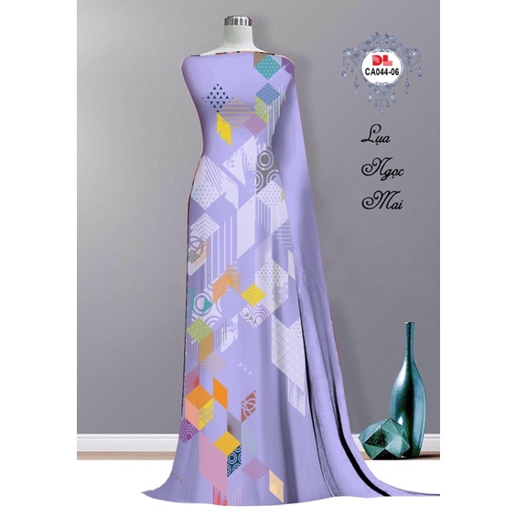 Vải áo dài lập thể