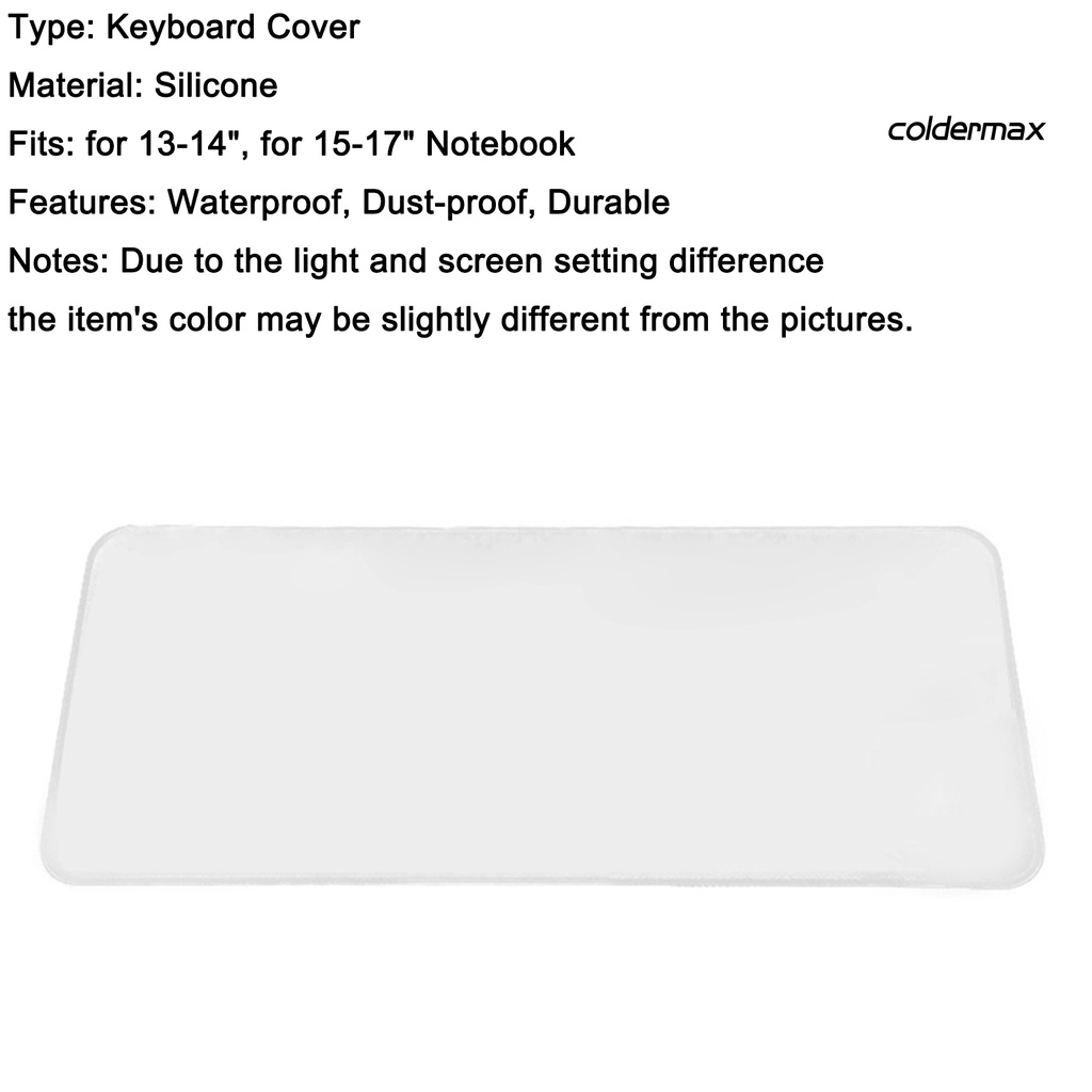 Tấm phủ bảo vệ bàn phím bằng silicon siêu mỏng cho laptop