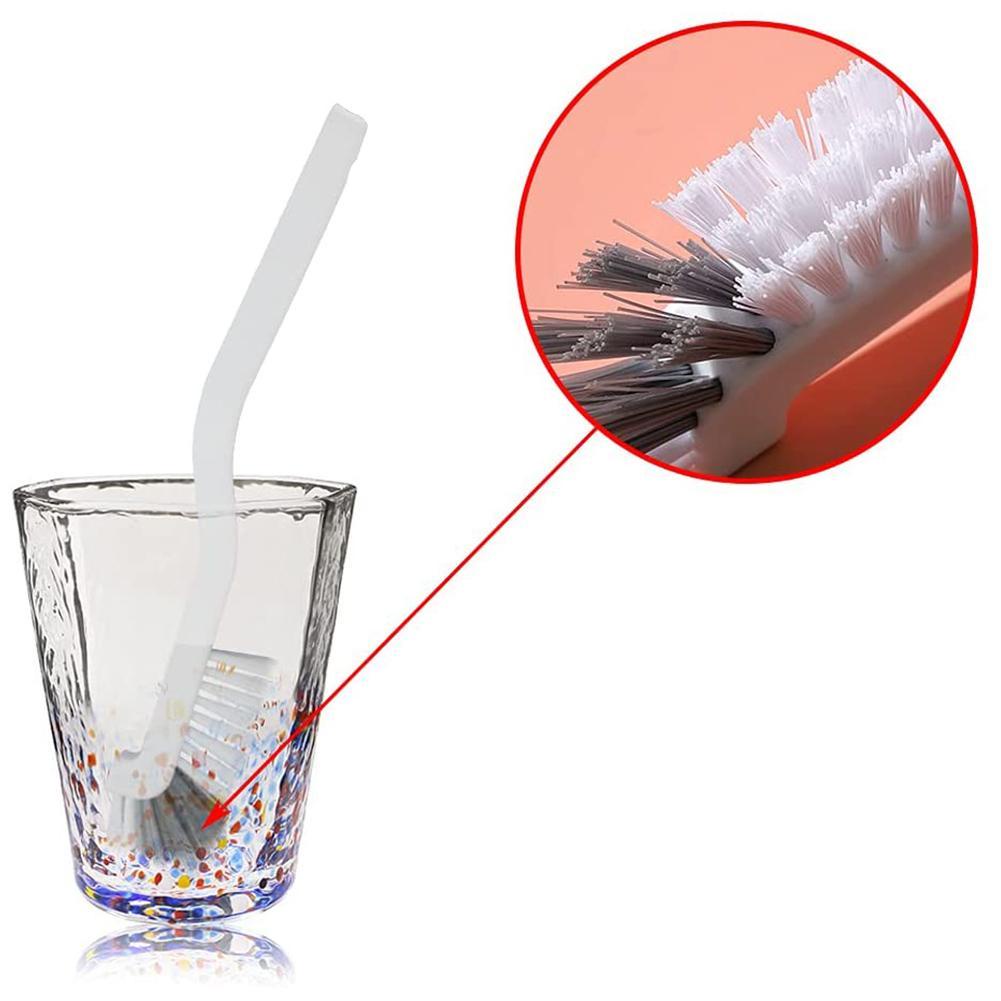 Bàn chải vệ sinh nhà bếp/máy móc với tay cầm dài bằng nhựa tiện lợi
