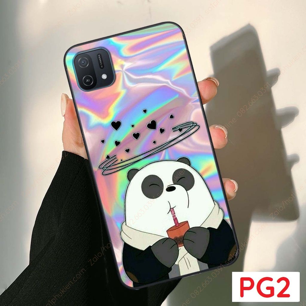 Ốp lưng Oppo A16k dẻo in hình bền đẹp, sắc nét thỏ, gấu đáng yêu dễ thương