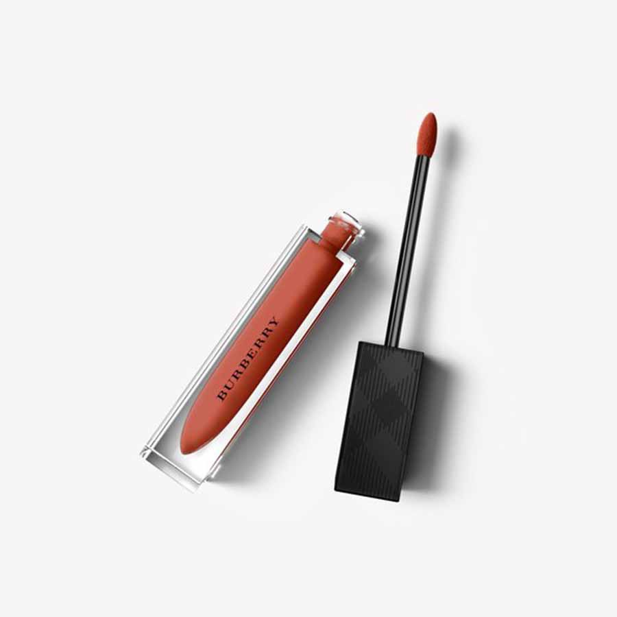 Son Kem Burberry Kisses Lip Lacquer No.45 Dark Russet Màu Đỏ Nâu