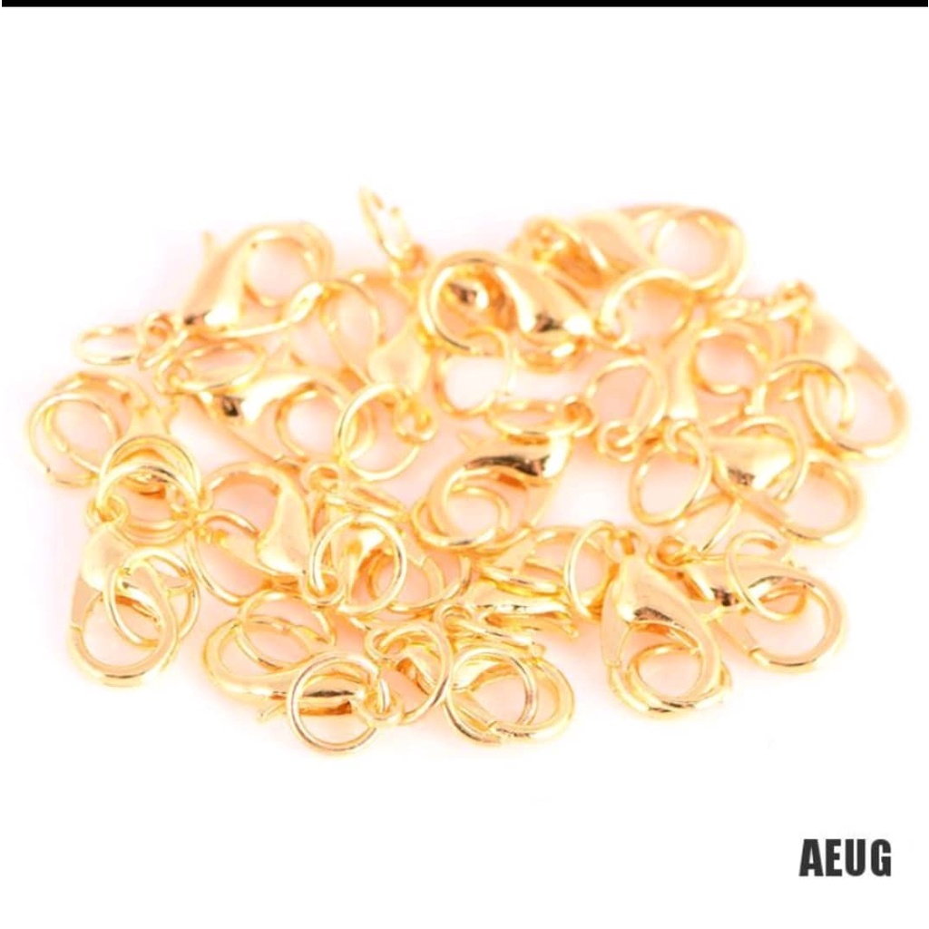 (10 cái)Móc khóa càng cua các size 10mm, 12mm, 14mm, 16mm, 18mm, 21mm