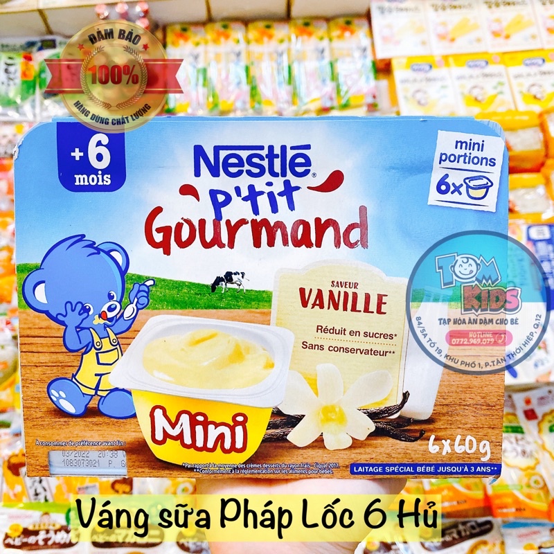 [CHUẨN HÀNG AIR ] Váng Sữa Nestle PHÁP 6M+