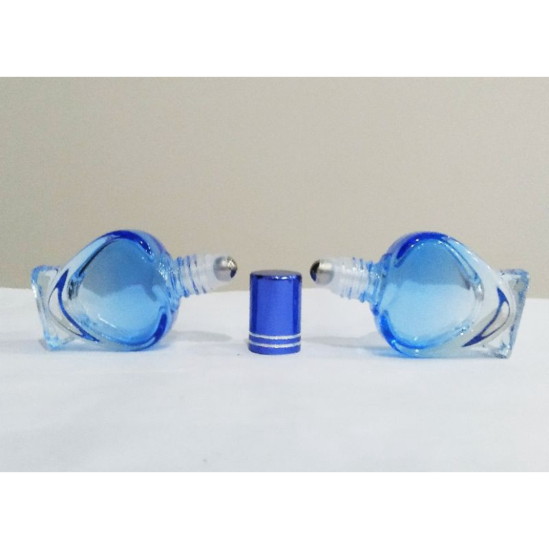 vỏ chai 10ml bi lăn thép nắp sanh Nhôm dùng đựng tinh dầu dubai Phiểu óng bóp nhựa chiết nước hoa