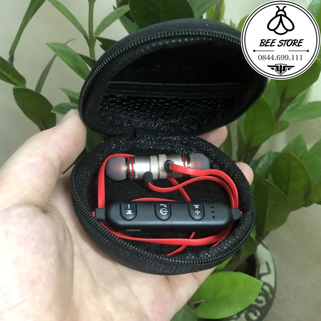 Tai nghe Bluetooth Sport S8 thế hệ mới , tai phone không dây chạy bộ, tặng kèo bao đựng - Beestore