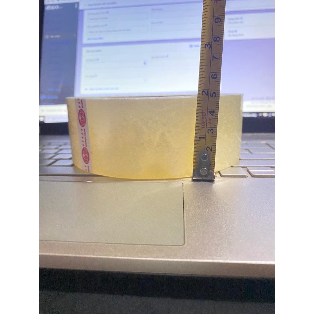 1 Cuộn Băng Keo trong cuộn SIÊU DÀY - LÕI SIÊU MỎNG