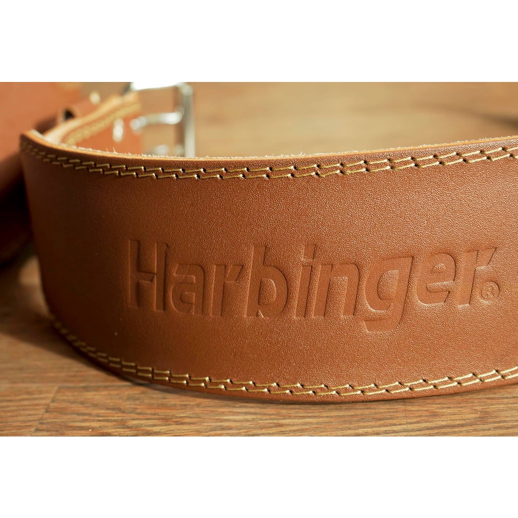 Đai Lưng Tập Gym Harbinger Oiled Leather Belt – Màu Da Bò