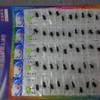 1 gói Hạt chặn phao câu cá