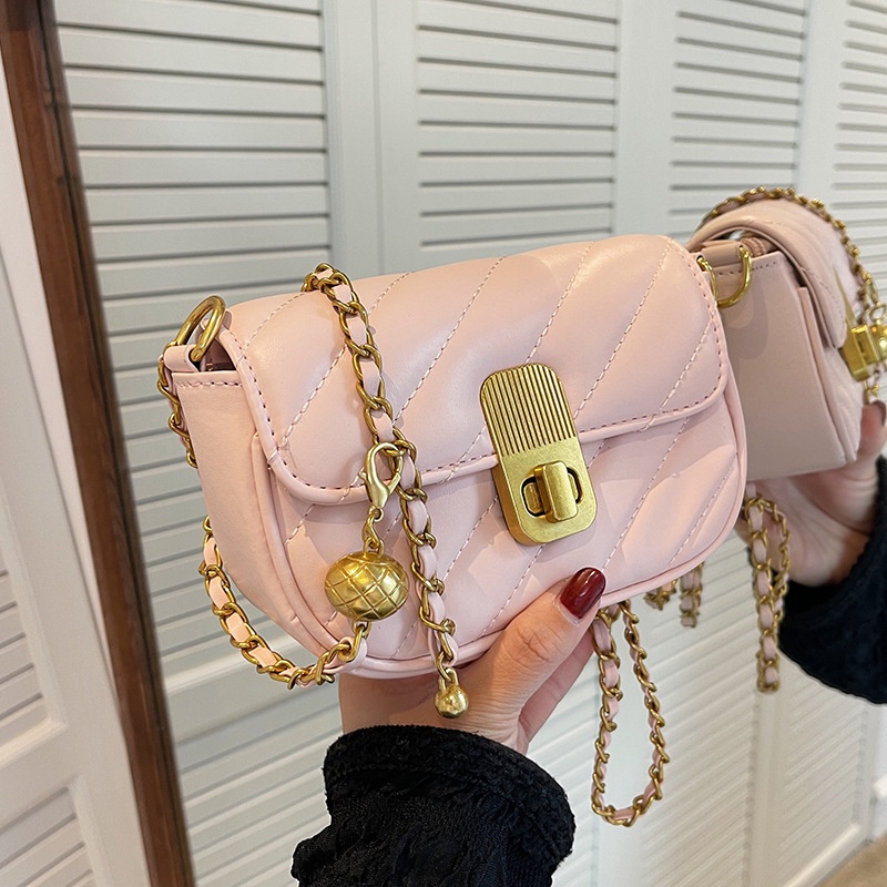 Túi Đeo Vai Cỡ Nhỏ Dây Xích Thời Trang Mùa Hè 2022 Cho Nữ