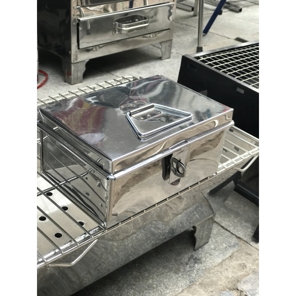 HÒM INOX CỠ NHỎ, HÒM TIỀN INOX CỠ NHỎ