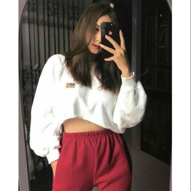 USA CROP SWEATER 🇱🇷🇱🇷