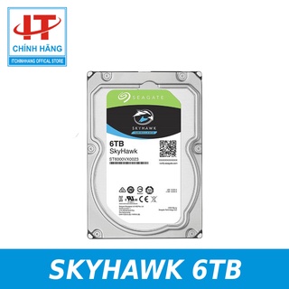 Ổ Cứng HDD Seagate Skyhawk 6TB 3.5" Sata 6Gb/s/64MB Cache/7200RPM