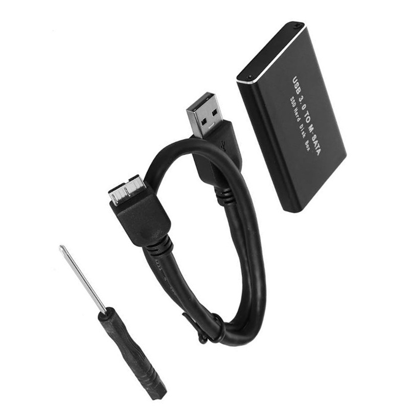 Hộp Đựng Ổ Cứng Ngoài SSD MSATA Sang USB 3.0 Cho 30x50mm 30x30mm MSATA SSD