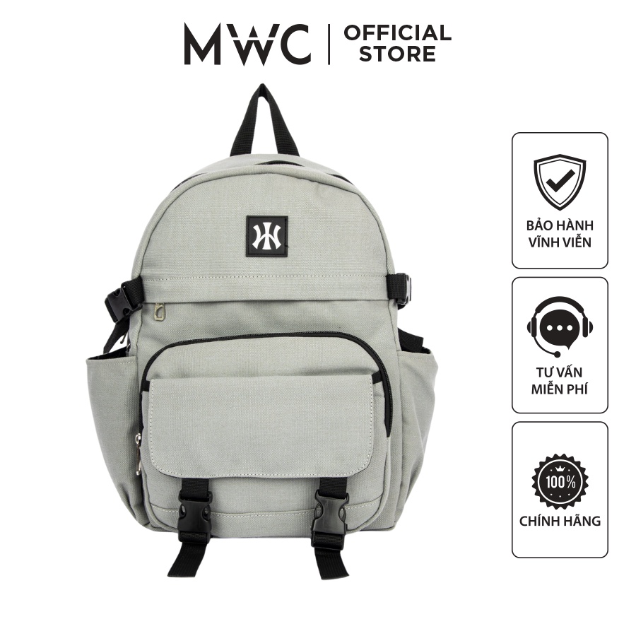 Balo Vải Thời Trang MWC Đi Học Đi Làm Chống Nước Siêu Tiện Lợi BALO- 1142