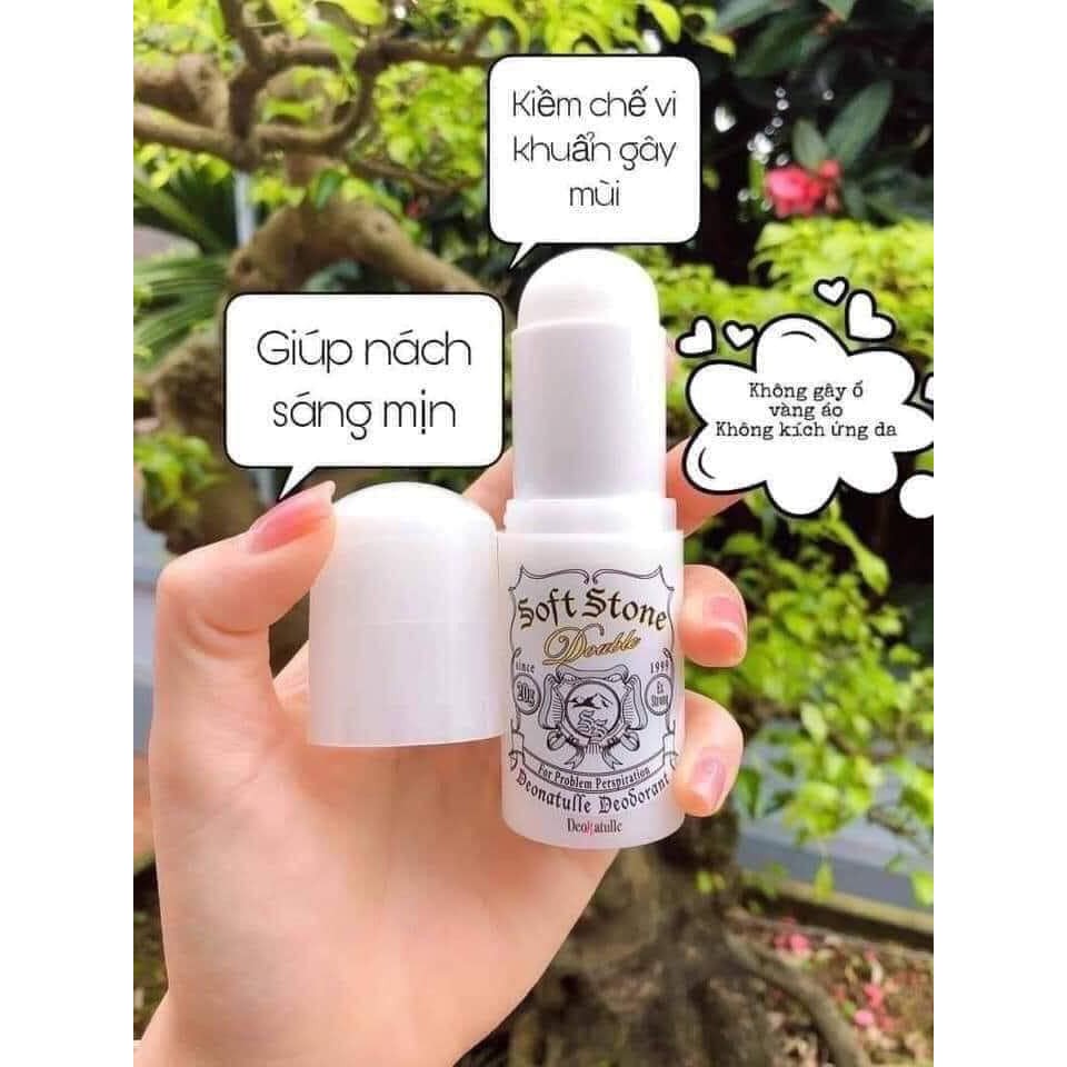 LĂN NÁCH đá khoáng Nhật Bản Soft Stone Crystal Stone