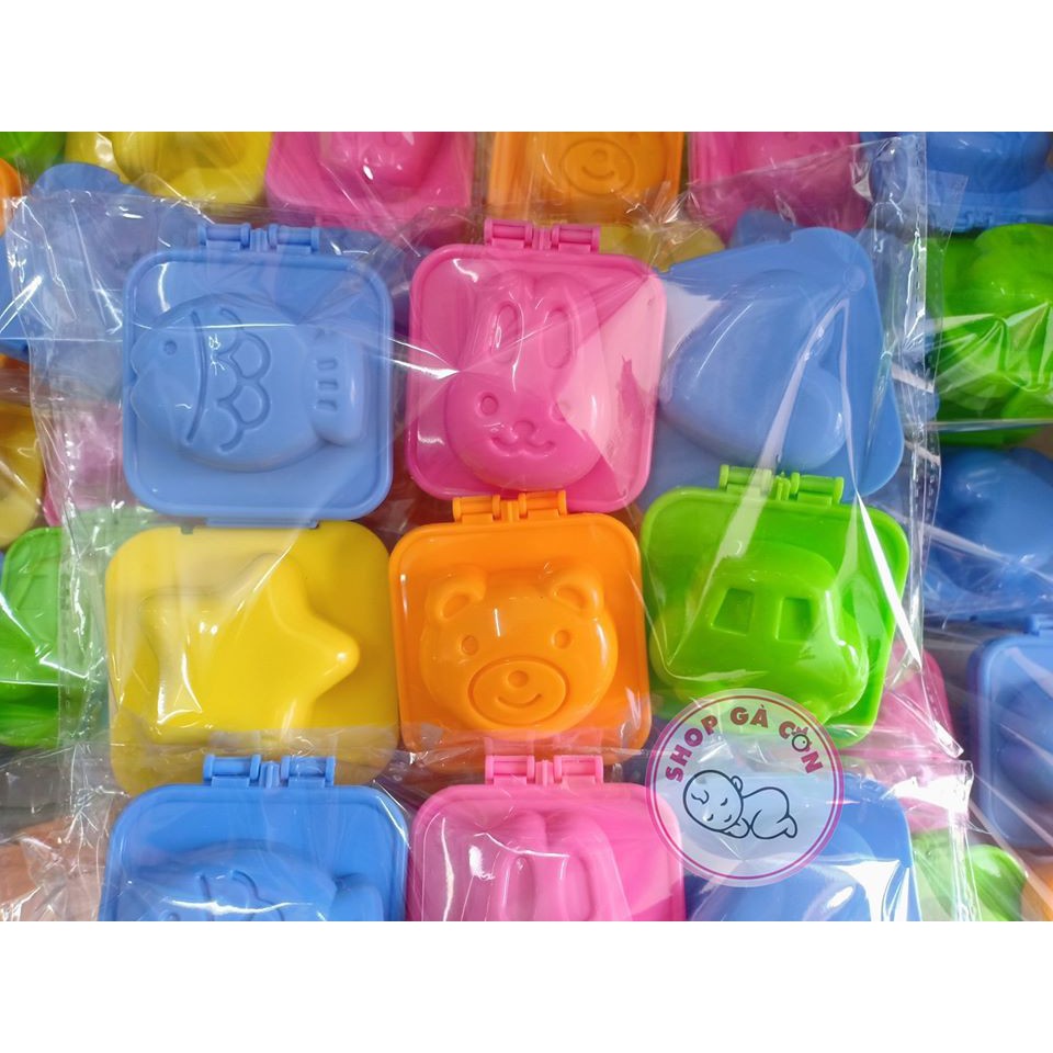 bộ 6 khuôn cơm cho bé