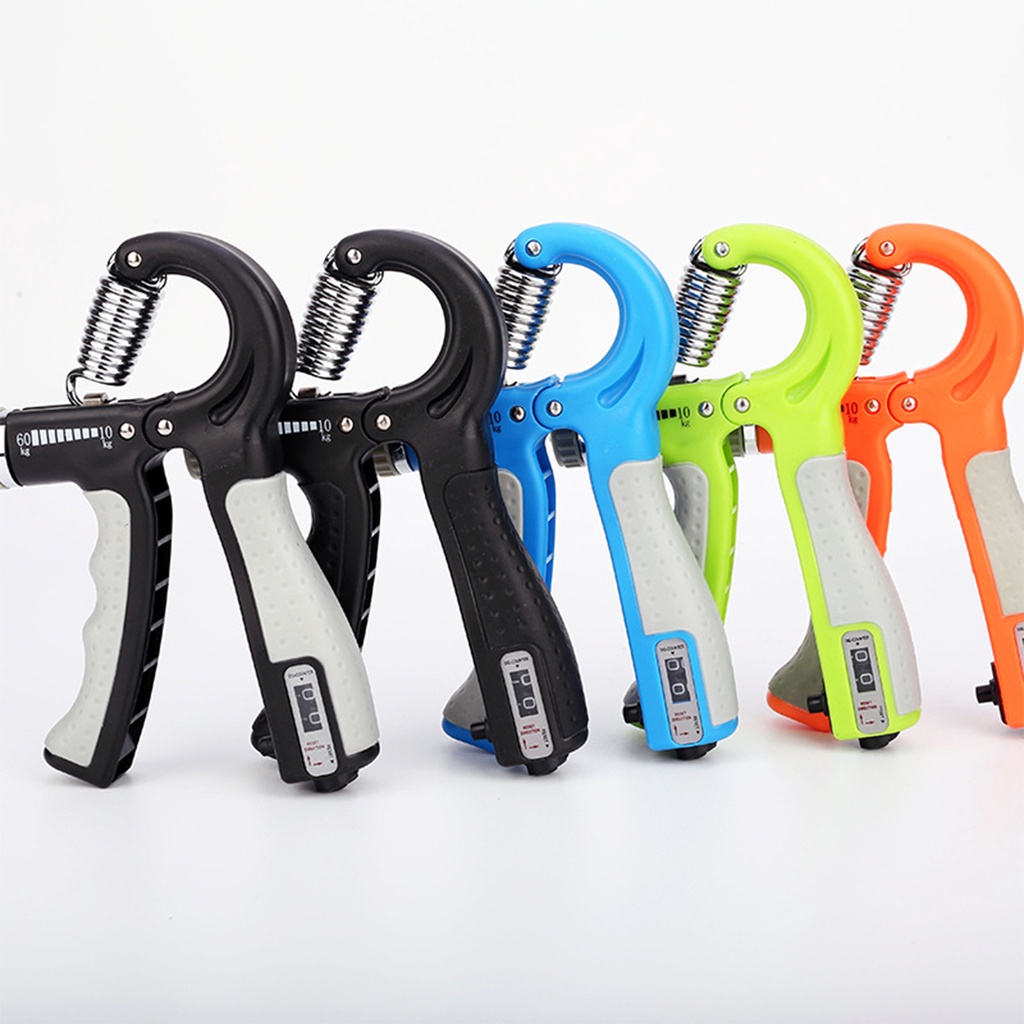 Dụng cụ tập gym tập tay, kìm bóp tập lực tay chữ a có lò xo điều chỉnh lực 10-60kg tập cơ ngón tay hiệu quả