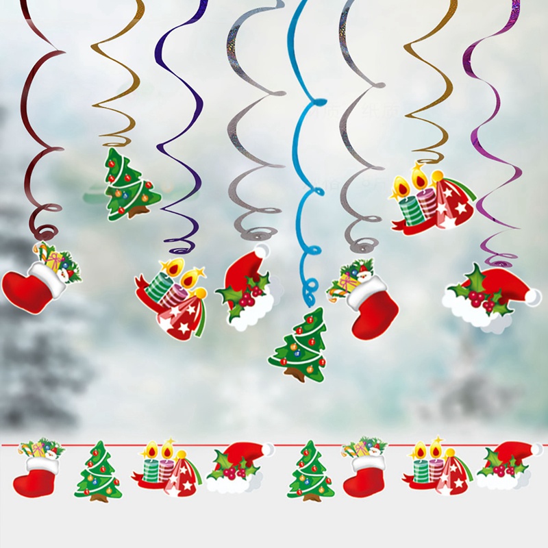 Phụ Kiện Treo Trang Trí Cây Thông Giáng Sinh 2023 Hình Ông Già Noel Tuần Lộc