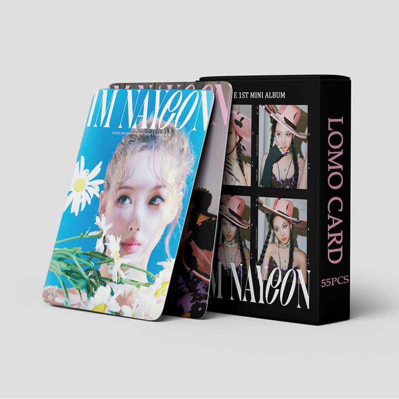 Hộp 55 Tấm Thẻ Ảnh Nhóm Nhạc TWICE NAYEON