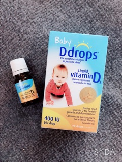 Vitamin D3 Drops cho bé từ sơ sinh
