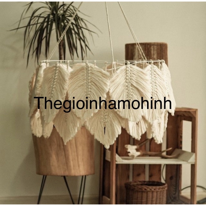 Đèn thả decor trang trí đường kính 30cm